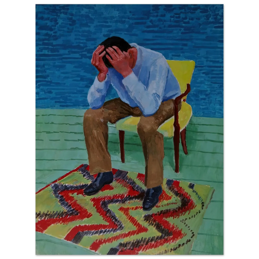 David Hockney - David Hockney Wall art - 13x18 cm / 5x7 Inches - Fine Art Poster - -
