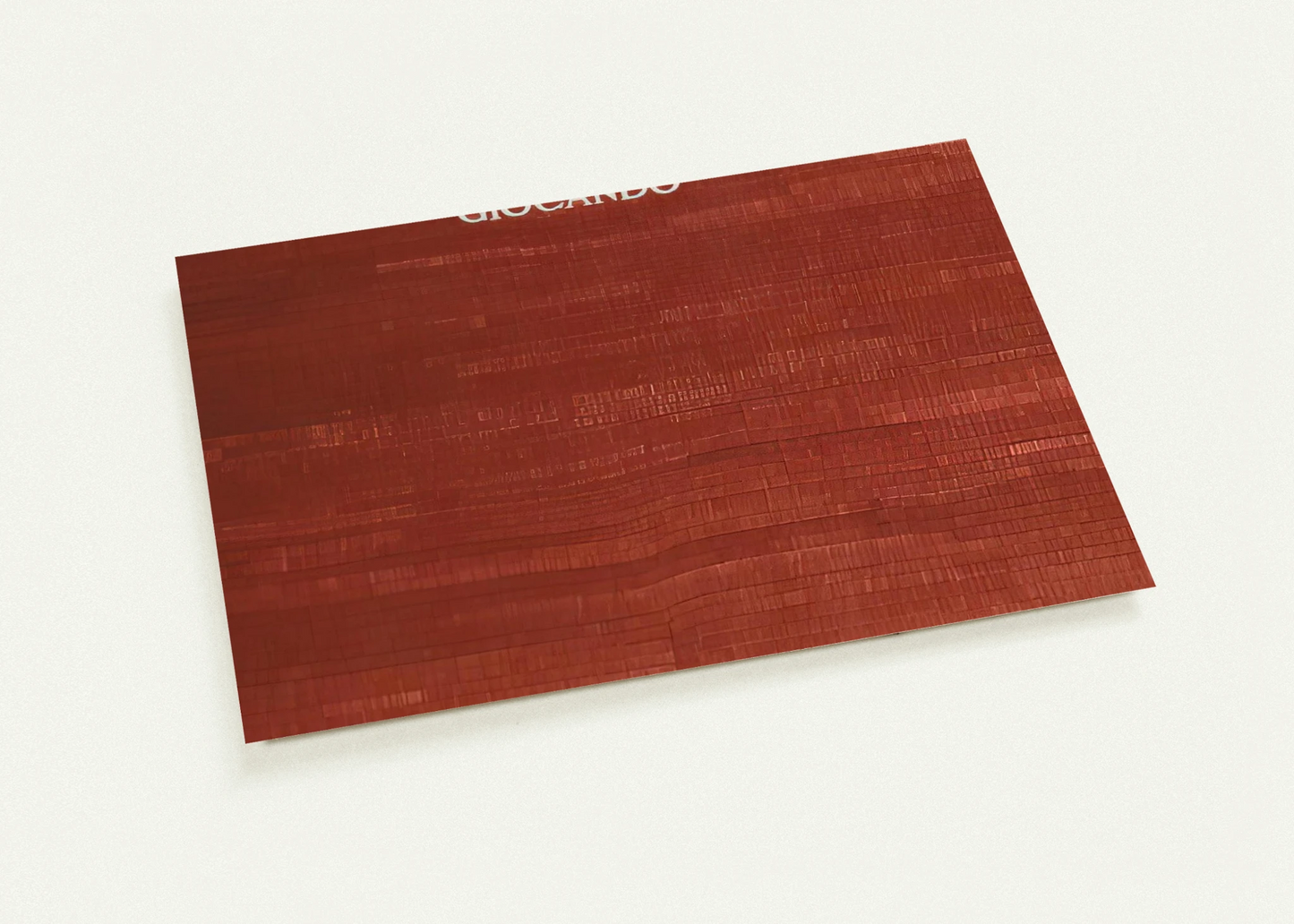 GIOCANDO By Alighiero Boetti Pack of 10 Post Cards | Alighiero Boetti Post Cards | A6 (10.5 x 14.8 cm) - 4.1 x 5.8 inches
