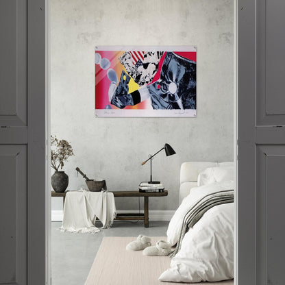 Flamingo Capsule - James Rosenquist Acrylic Print - 70x100 cm / 28x40″ inches