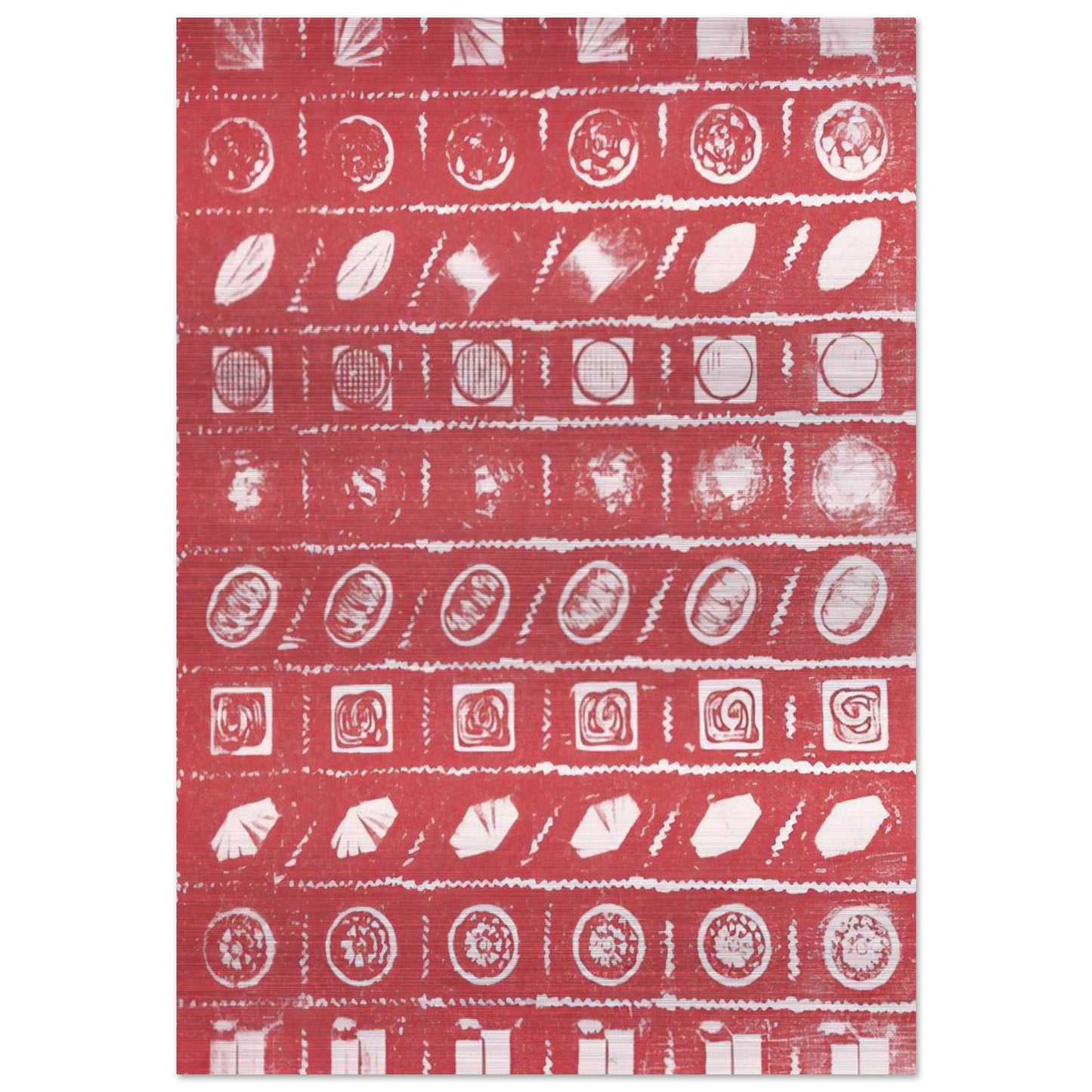 Candy Box - Andy Warhol Brushed Aluminum Print - 70x100 cm / 28x40 inches | Andy Warhol Aluminum Print | Andy Warhol Prints