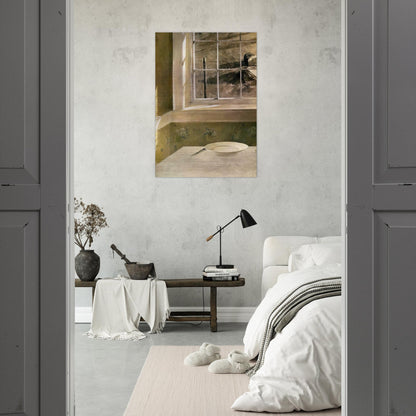 GROUNDHOG DAY - Andrew Wyeth Brushed Aluminum Print - 70x100 cm / 28x40 inches | Andrew Wyeth Aluminum Print | Andrew Wyeth Prints