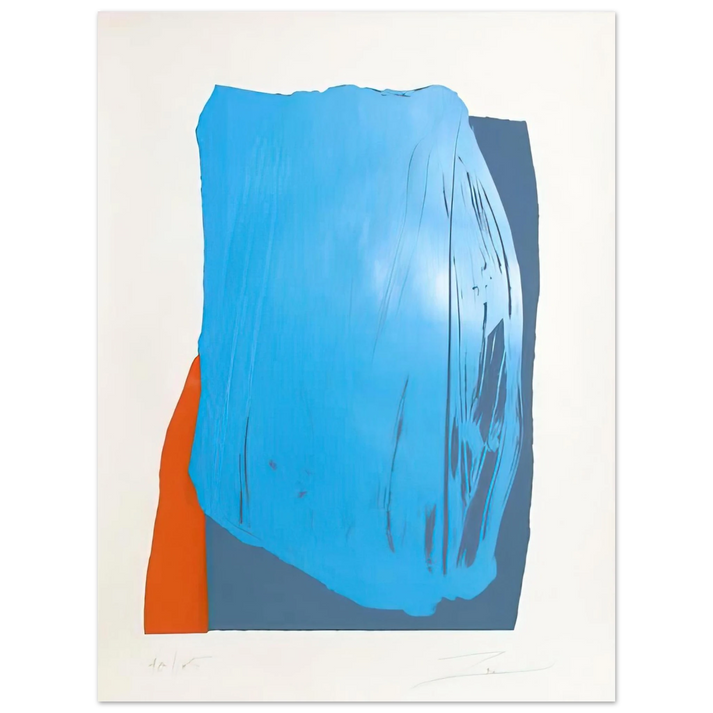 Larry Zox - Moro II - 1981  75x100 cm / 30x40inches Fine Art Poster