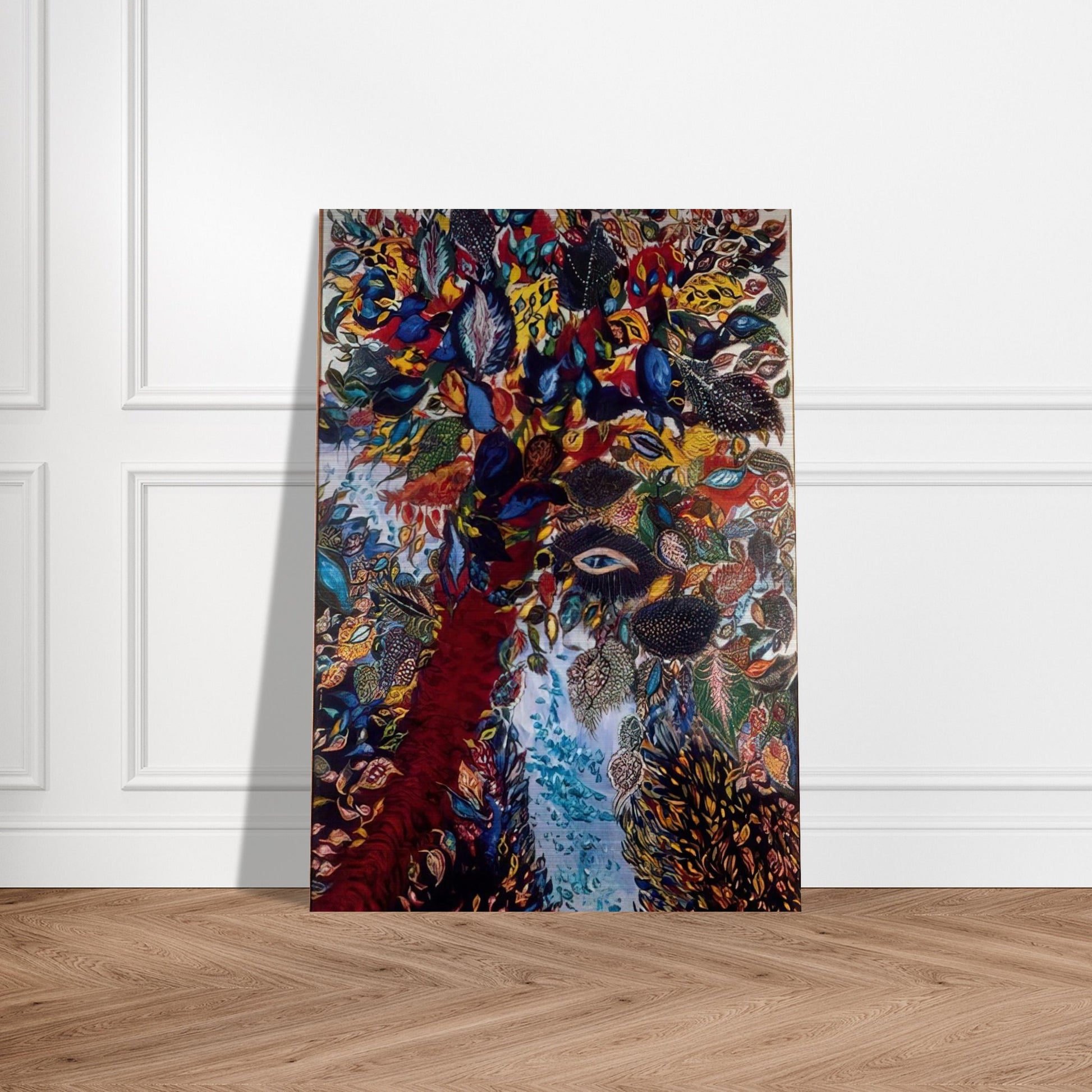 The Tree of Paradise - Seraphine Louis Brushed Aluminum Print - 70x100 cm / 28x40 inches | Seraphine Louis Aluminum Print | Seraphine Louis Prints