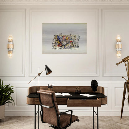 UNTITLED - Jackson Pollock Brushed Aluminum Print - 70x100 cm / 28x40 inches | Jackson Pollock Aluminum Print | Jackson Pollock Prints