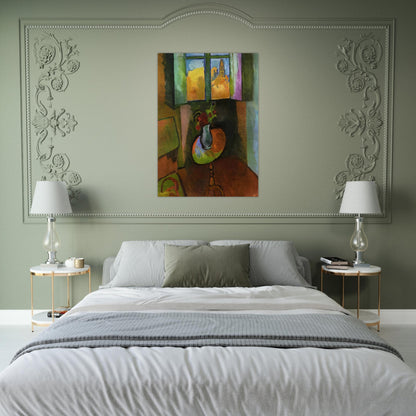 PEDISTAL TABLE RUE SEGUIER 1909 - Raoul Dufy Brushed Aluminum Print - 70x100 cm / 28x40 inches | Raoul Dufy Aluminum Print | Raoul Dufy Prints