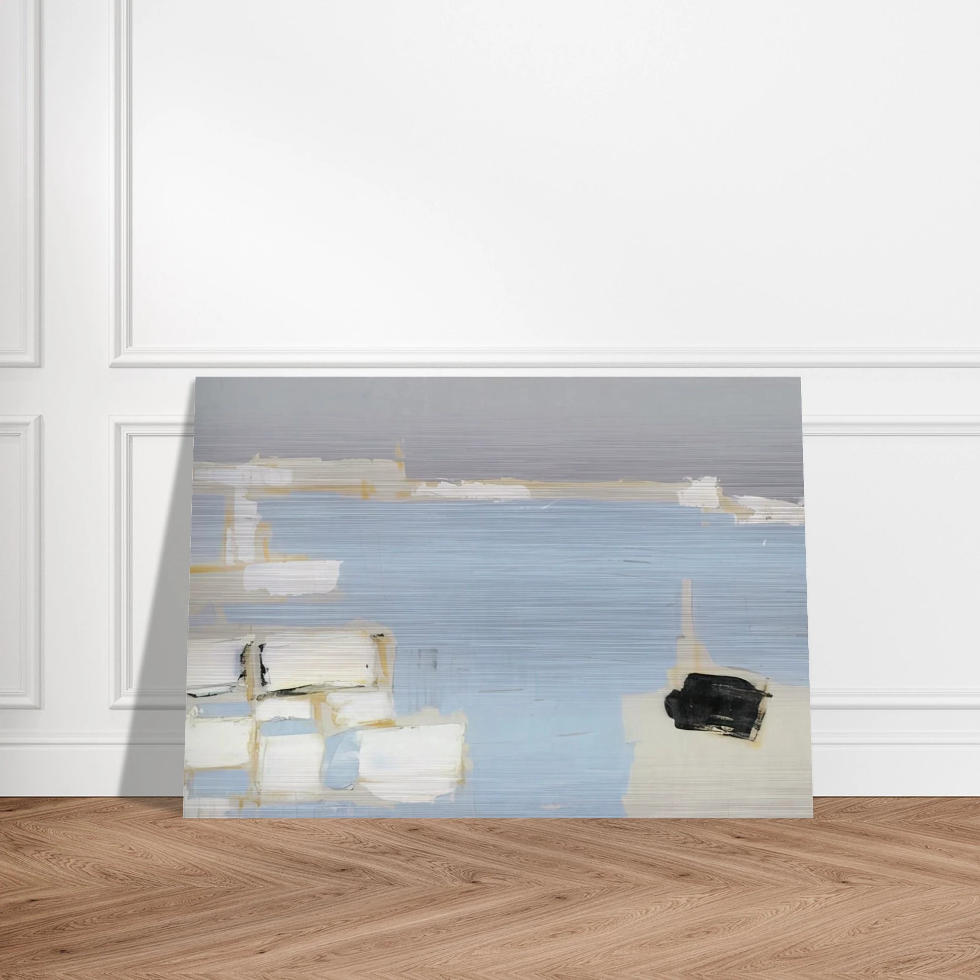 Marseille under snow - 1954 - Nicolas de Stael Brushed Aluminum Print - 70x100 cm / 28x40 inches | Nicolas de Stael Aluminum Print | Nicolas de Stael Prints