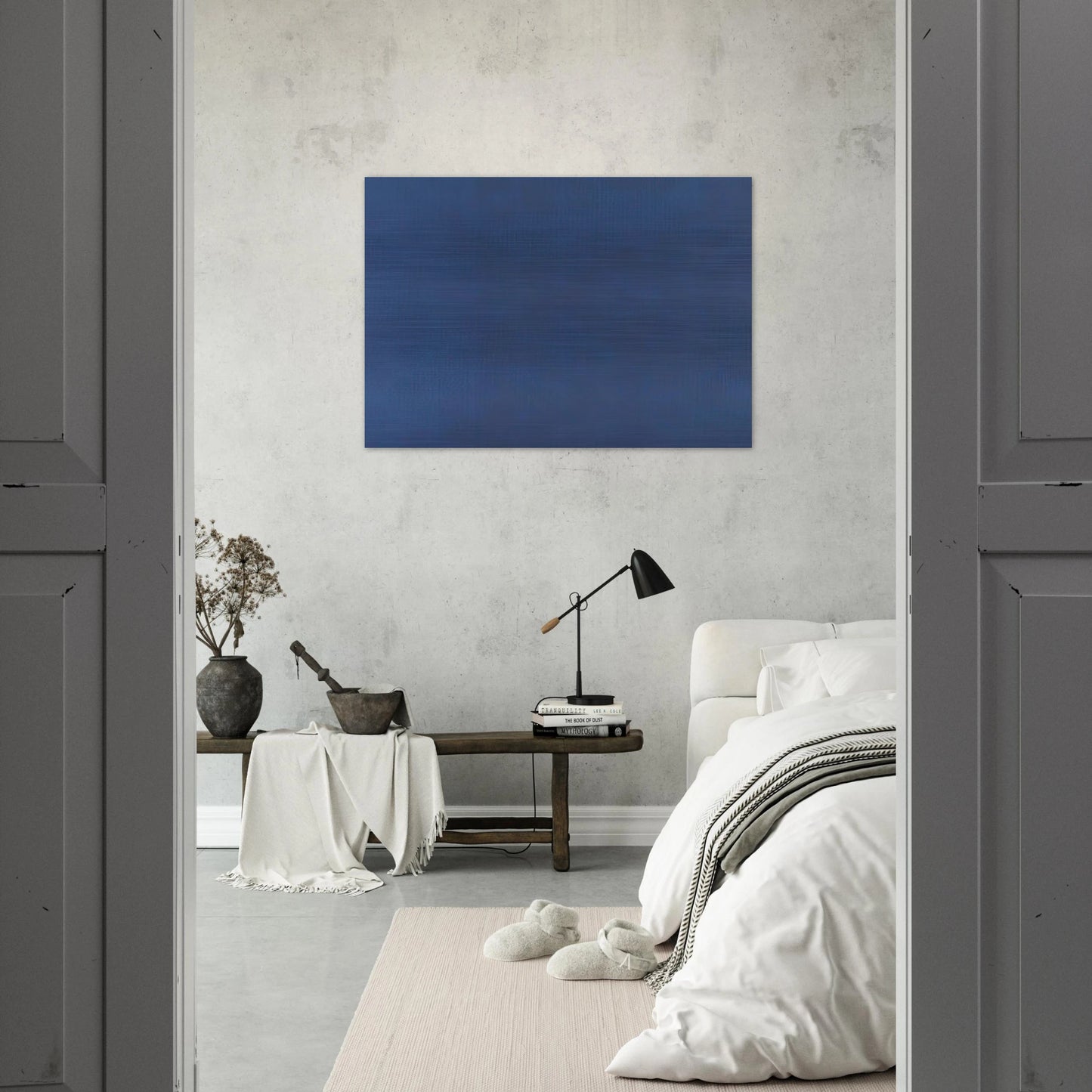 Untitled from 4x4x4 - Sol LeWitt Brushed Aluminum Print - 70x100 cm / 28x40 inches | Sol LeWitt Aluminum Print | Sol LeWitt Prints