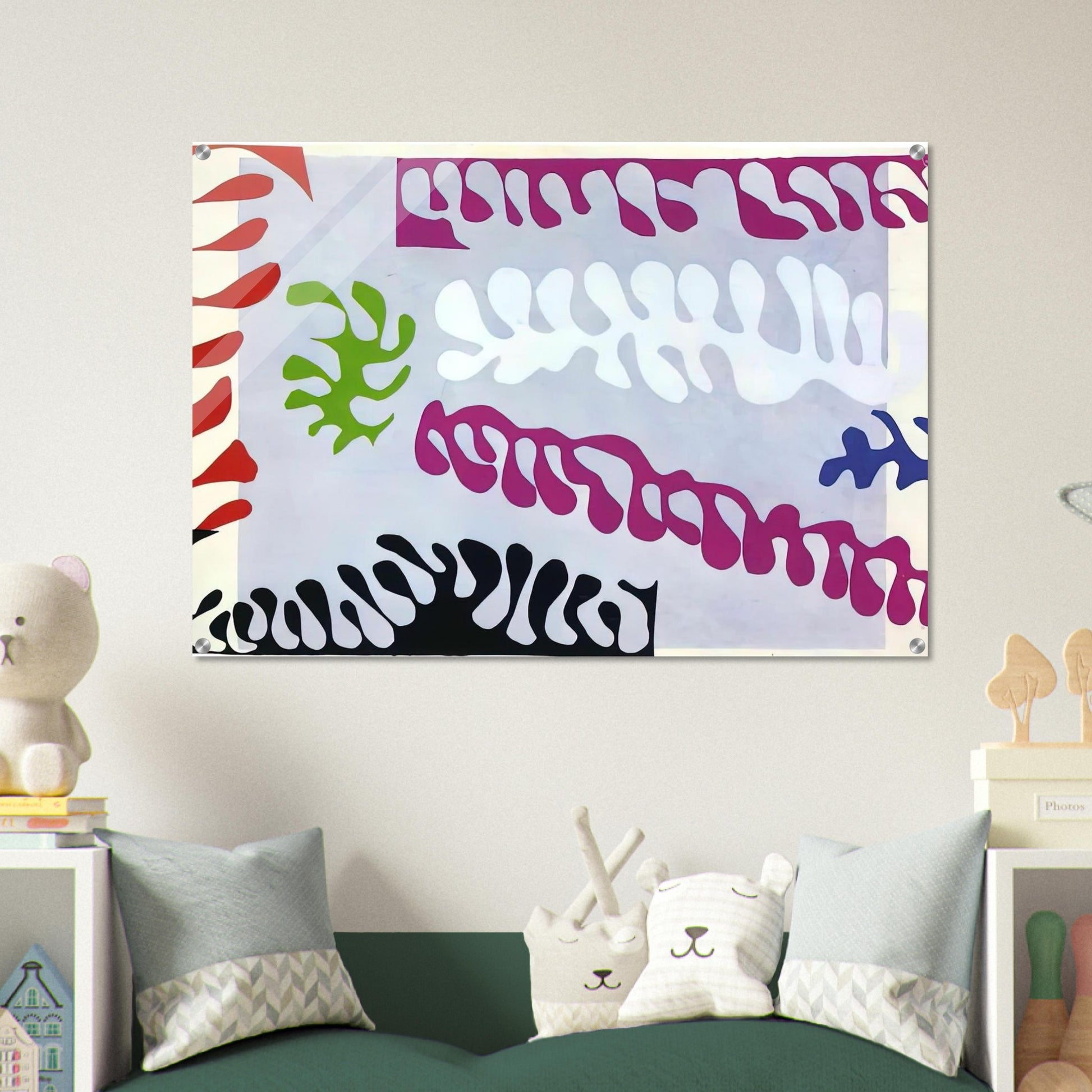 CUT OUTS 1 - Henri Matisse Acrylic Print - 70x100 cm / 28x40″ inches
