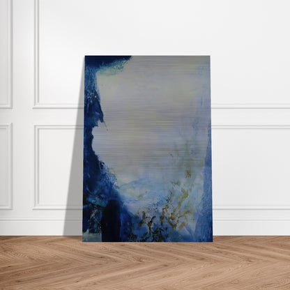 04 08 1993 1993 - Zao Wou-Ki Brushed Aluminum Print - 70x100 cm / 28x40 inches | Zao Wou-Ki Aluminum Print | Zao Wou-Ki Prints
