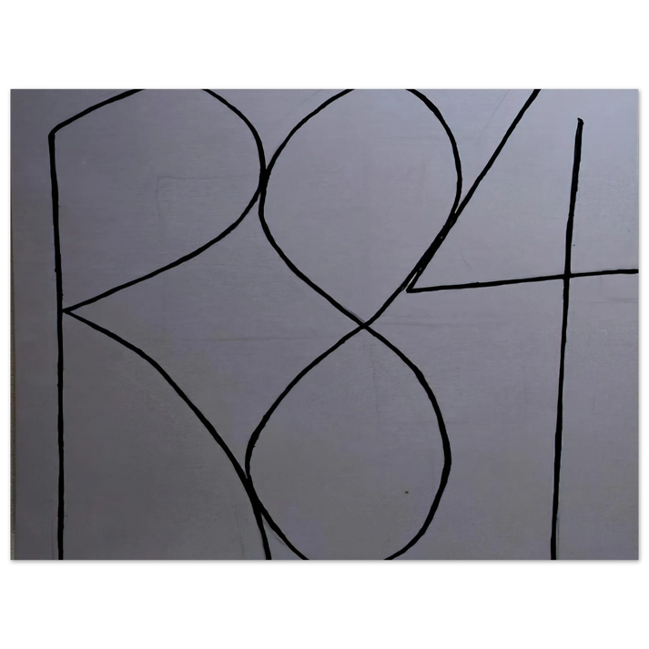 Robert Ryman - Spectrum I - Minimalism  75x100 cm / 30x40inches Fine Art Poster