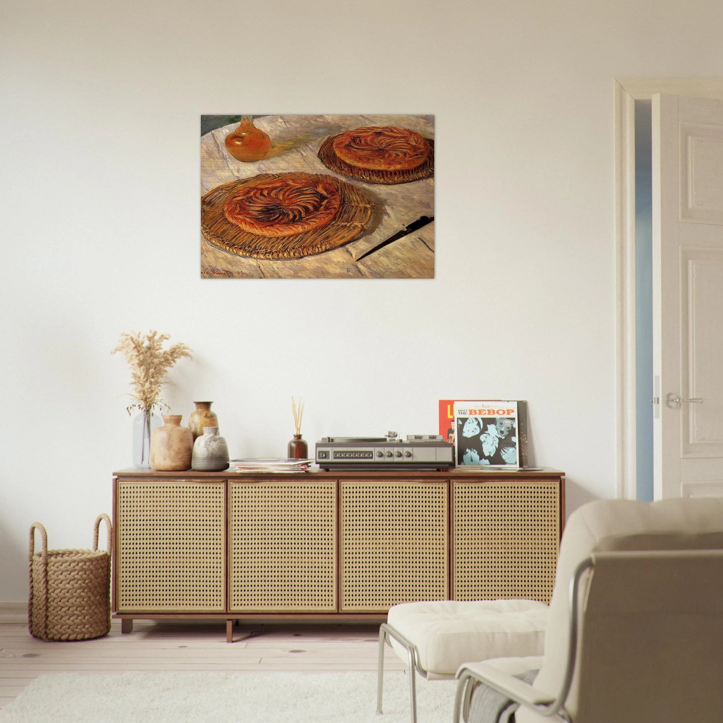 The Galettes - claude monet Brushed Aluminum Print - 70x100 cm / 28x40 inches | claude monet Aluminum Print | claude monet Prints