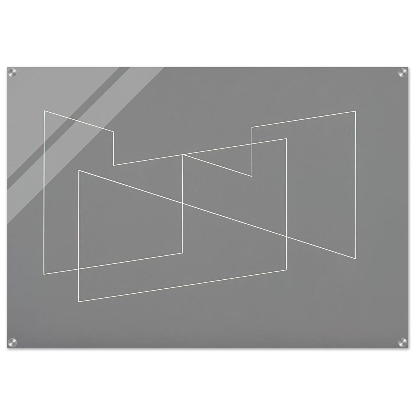 STRUCTURAL INDICATION 1948 - Josef Albers Acrylic Print - 70x100 cm / 28x40″ inches