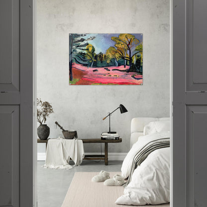 LANDSCAPE 1909 - Henri Matisse Acrylic Print - 70x100 cm / 28x40″ inches