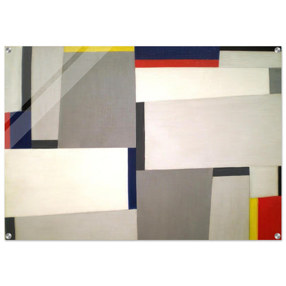 Relational Painting #73 - 1954 - Fritz Glarner Acrylic Print - 70x100 cm / 28x40″ inches