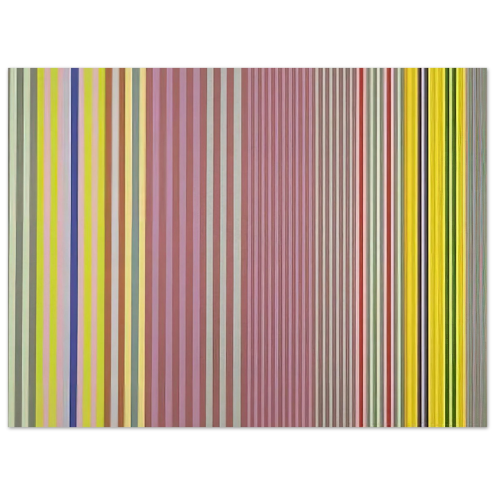 Gene Davis - Halifax - 1969  75x100 cm / 30x40inches Fine Art Poster