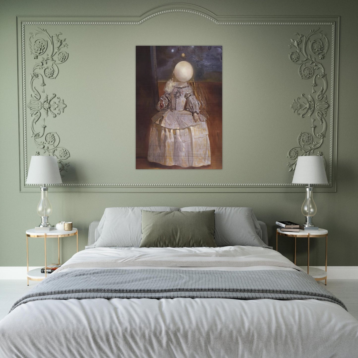 THE PEARL - Salvador Dali Brushed Aluminum Print - 70x100 cm / 28x40 inches | Salvador Dali Aluminum Print | Salvador Dali Prints