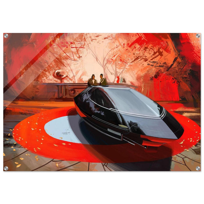 Syd Mead - Syd Mead Acrylic Print - 70x100 cm / 28x40″ inches