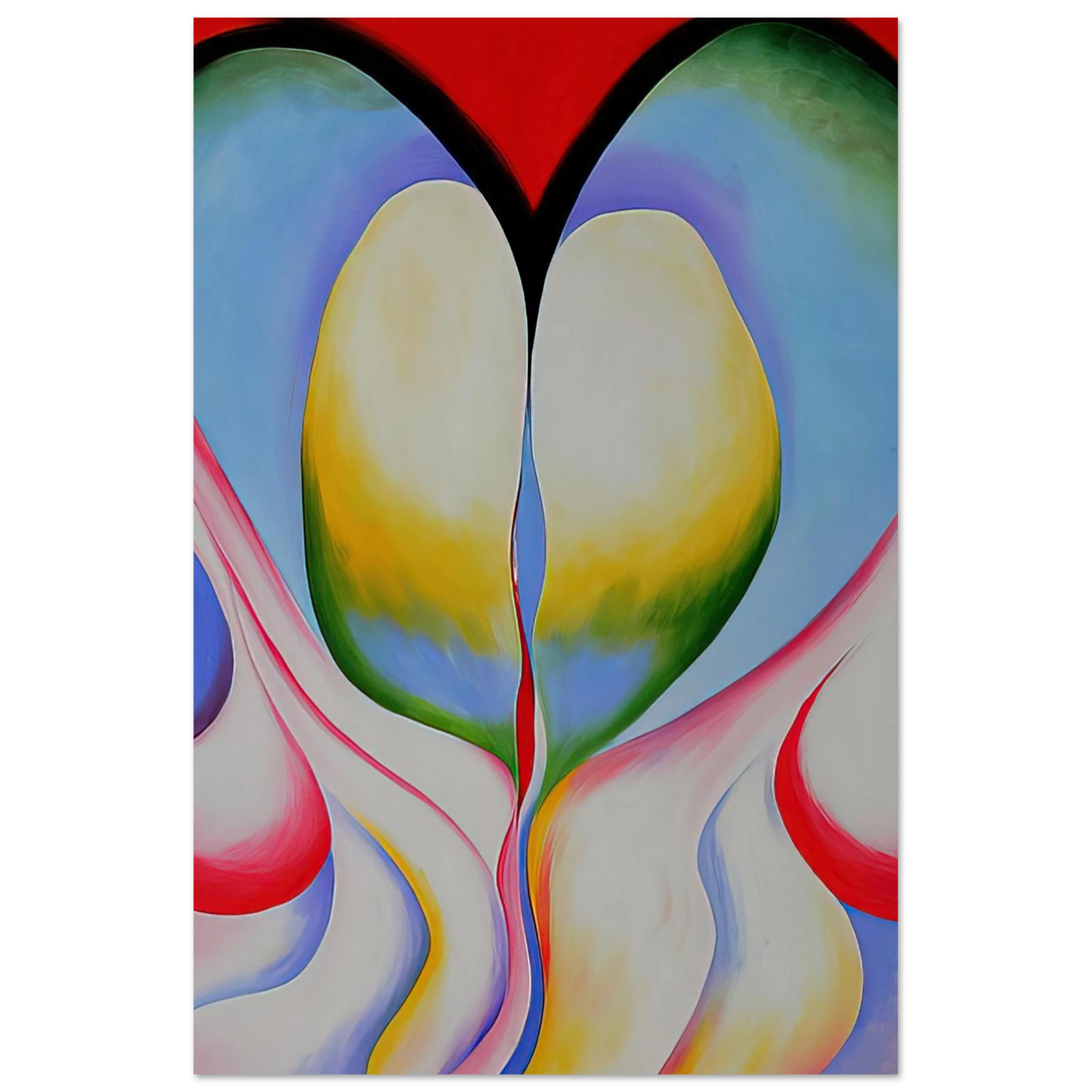 Georgia O'Keeffe - Series 1, No. 8 Fine Art Poster