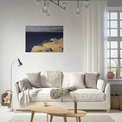 Sea coast. Crimea - Arkhyp Kuindzhi Brushed Aluminum Print - 70x100 cm / 28x40 inches | Arkhyp Kuindzhi Aluminum Print | Arkhyp Kuindzhi Prints