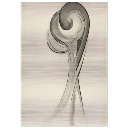 Drawing XII - Georgia O'Keeffe Brushed Aluminum Print - 70x100 cm / 28x40 inches | Georgia O'Keeffe Aluminum Print | Georgia O'Keeffe Prints