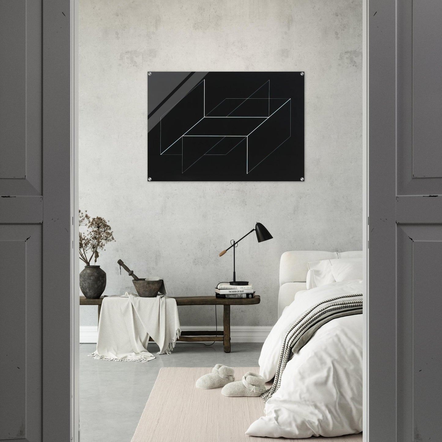 STRUCTURAL CONSTELLATION 1950 0 - Josef Albers Acrylic Print - 70x100 cm / 28x40″ inches | Josef Albers Wall Art | Josef Albers Prints