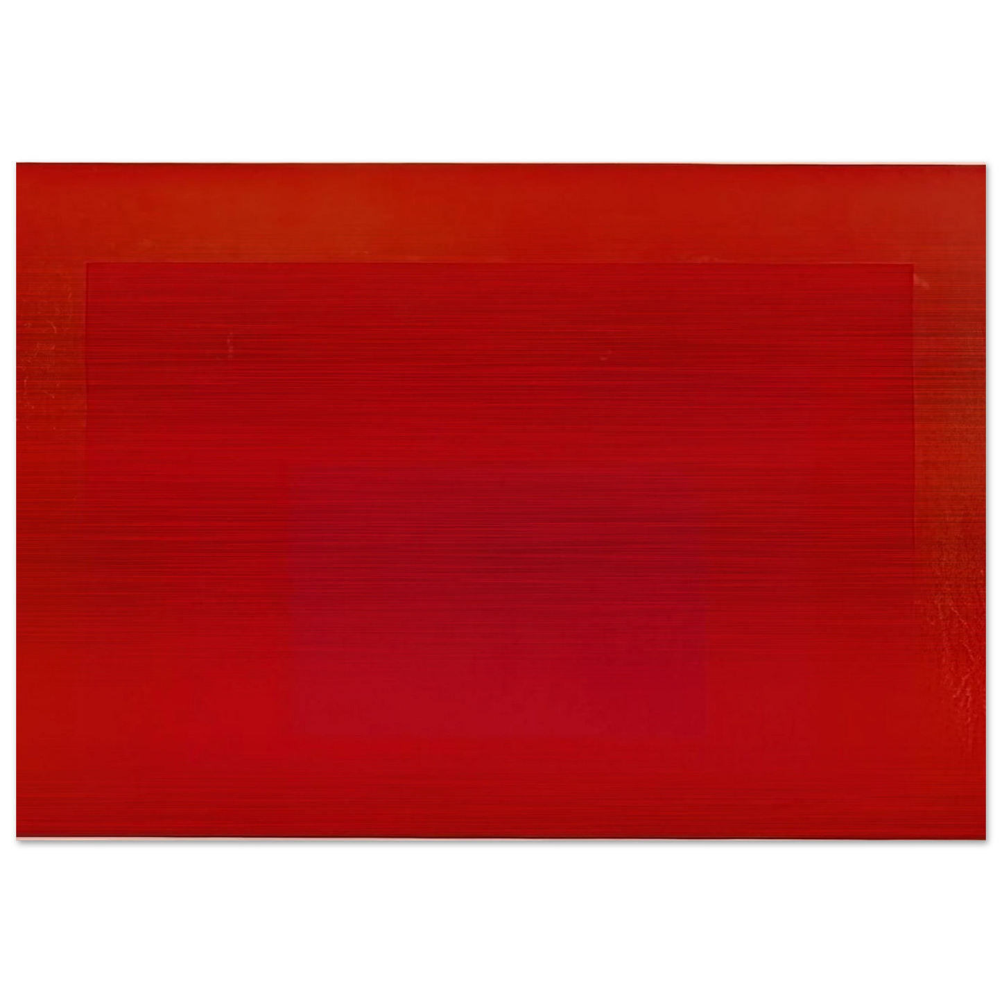 HOMAGE TO THE SQUARE BROAD CALL 1967 - Josef Albers Brushed Aluminum Print - 70x100 cm / 28x40 inches | Josef Albers Aluminum Print | Josef Albers Prints