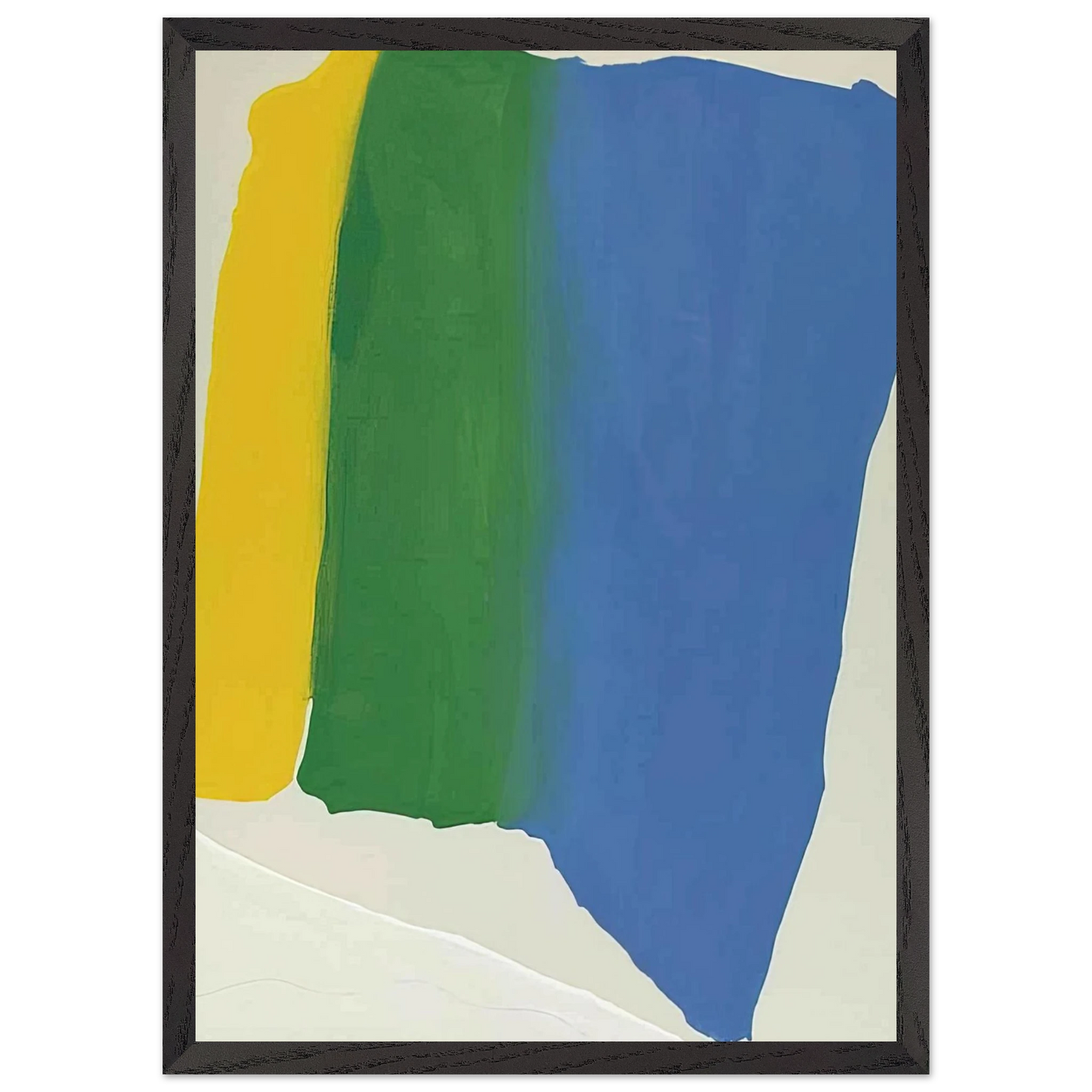 Helen Frankenthaler - Summer Insignia - 1969 Wall art - 28x43  cm / XL (11x17 inches) - Fine Art Poster-canvas - -