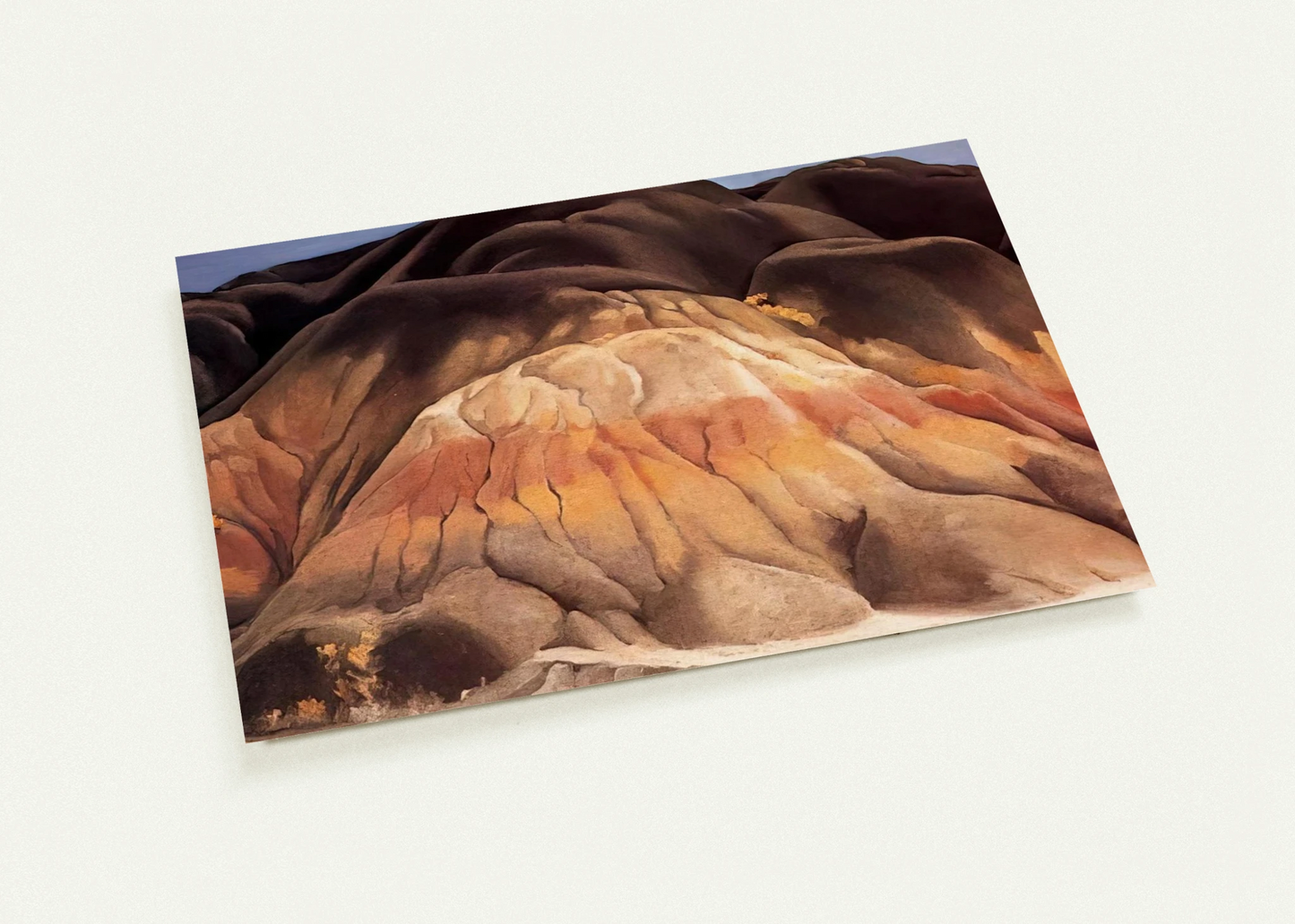 Grey Hills By Georgia O'Keeffe Pack of 10 Post Cards | Georgia O'Keeffe Post Cards | A6 (10.5 x 14.8 cm) - 4.1 x 5.8 inches