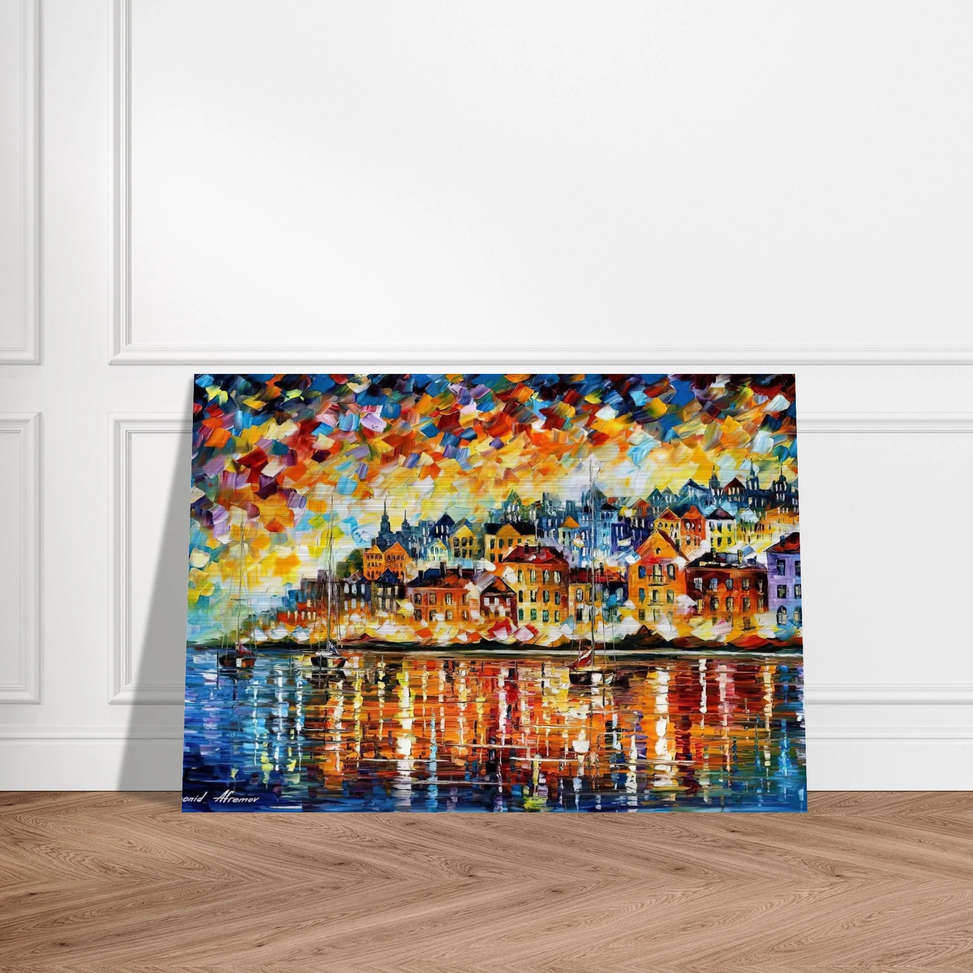Leonid Afremov - Leonid Afremov Brushed Aluminum Print - 70x100 cm / 28x40 inches | Leonid Afremov Aluminum Print | Leonid Afremov Prints