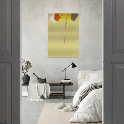 Rapunzel, 1974- - Helen Frankenthaler Brushed Aluminum Print - 70x100 cm / 28x40 inches | Helen Frankenthaler Aluminum Print | Helen Frankenthaler Prints