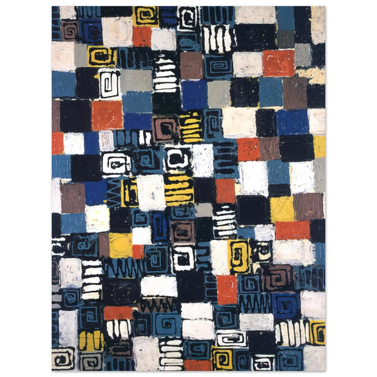 Lee Krasner - Untitled from Little Image series  75x100 cm / 30x40inches Fine Art Poster