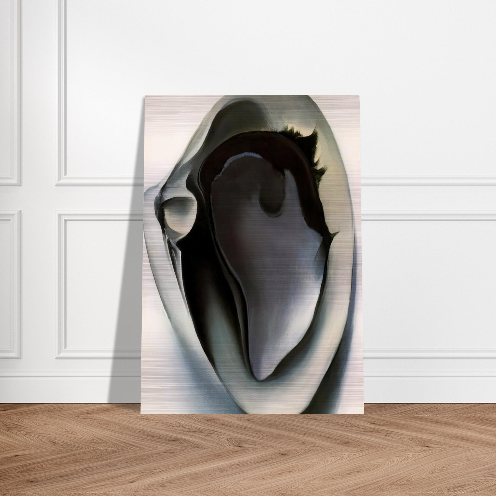 Clam and mussel - Georgia O'Keeffe Brushed Aluminum Print - 70x100 cm / 28x40 inches | Georgia O'Keeffe Aluminum Print | Georgia O'Keeffe Prints