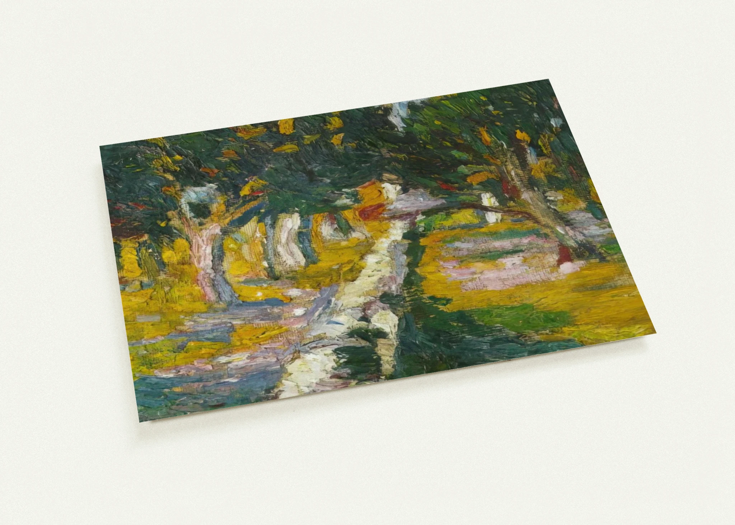 ORCHARD AT LLANE CADAQUES 1920 By Salvador Dali Pack of 10 Post Cards | Salvador Dali Post Cards | A6 (10.5 x 14.8 cm) - 4.1 x 5.8 inches