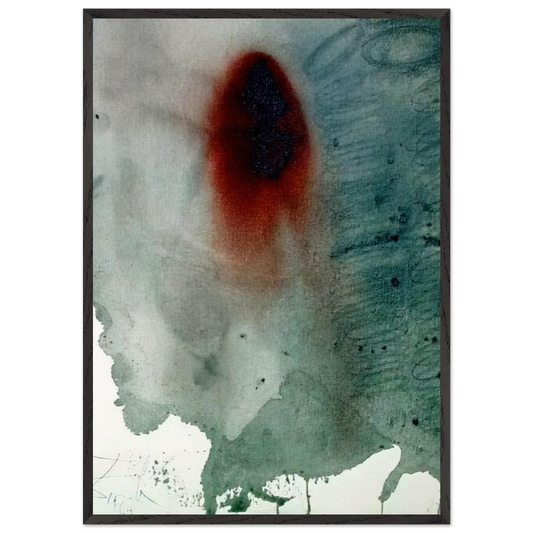 EMISSA VOCE MAGNA EXPIRAVIT MARK 15 37 1967 - Salvador Dali 70x100 cm / 28x40 inches Framed Art Print – Black Wooden Frame