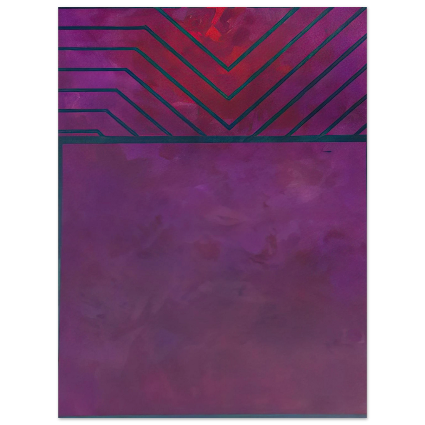 Luis Feito - UNTITLED 1986  75x100 cm / 30x40inches Fine Art Poster