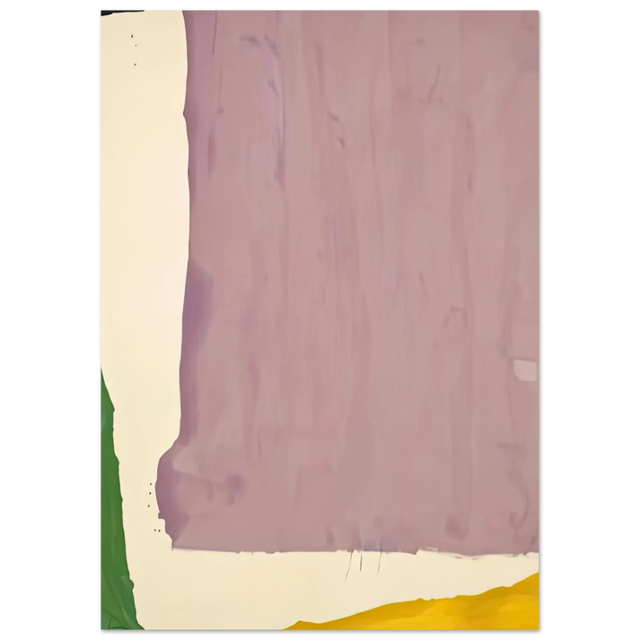 Helen Frankenthaler - Mauve District, 1966- Wall Art - 28x40 inches / 70x70 cm - Canvas (Imperial)-canvas - -