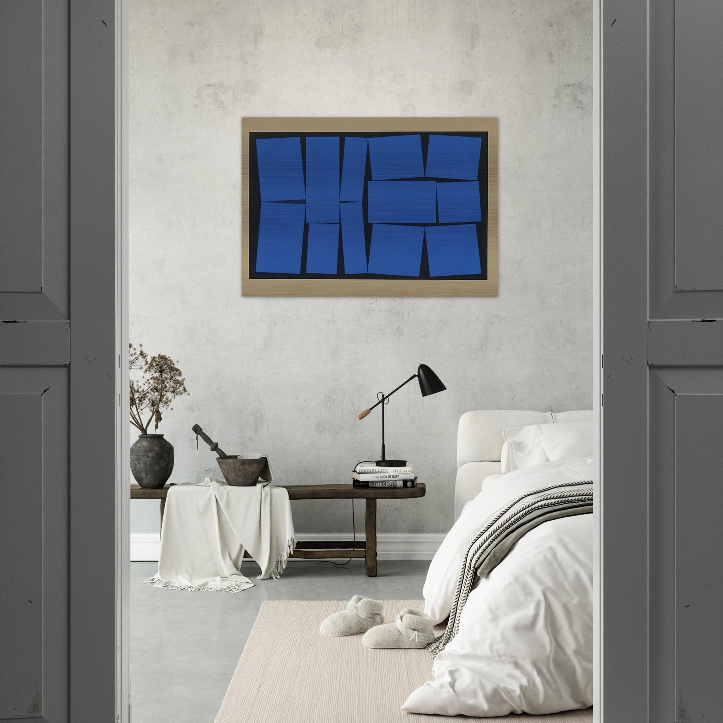 Metaesquema 19 - 1958 - Helio Oiticica Brushed Aluminum Print - 70x100 cm / 28x40 inches | Helio Oiticica Aluminum Print | Helio Oiticica Prints
