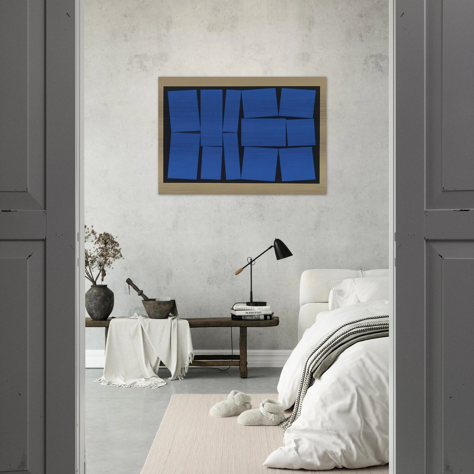 Metaesquema 19 - 1958 - Helio Oiticica Brushed Aluminum Print - 70x100 cm / 28x40 inches | Helio Oiticica Aluminum Print | Helio Oiticica Prints