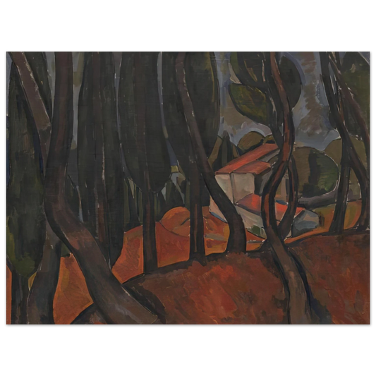 Andre Derain - FOREST AT MARTIGUES  75x100 cm / 30x40inches Fine Art Poster