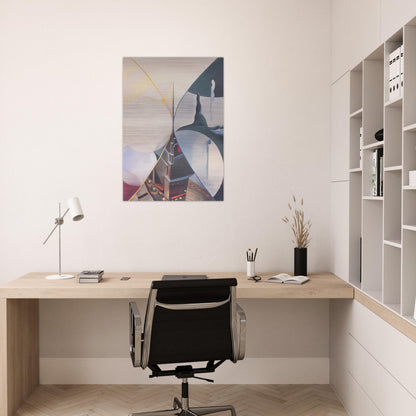 Il Grande X - 1931 Italy - Benedetta Cappa Brushed Aluminum Print - 70x100 cm / 28x40 inches | Benedetta Cappa Aluminum Print | Benedetta Cappa Prints