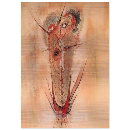 Don Juan - 1944 - Wols Brushed Aluminum Print - 70x100 cm / 28x40 inches | Wols Aluminum Print | Wols Prints
