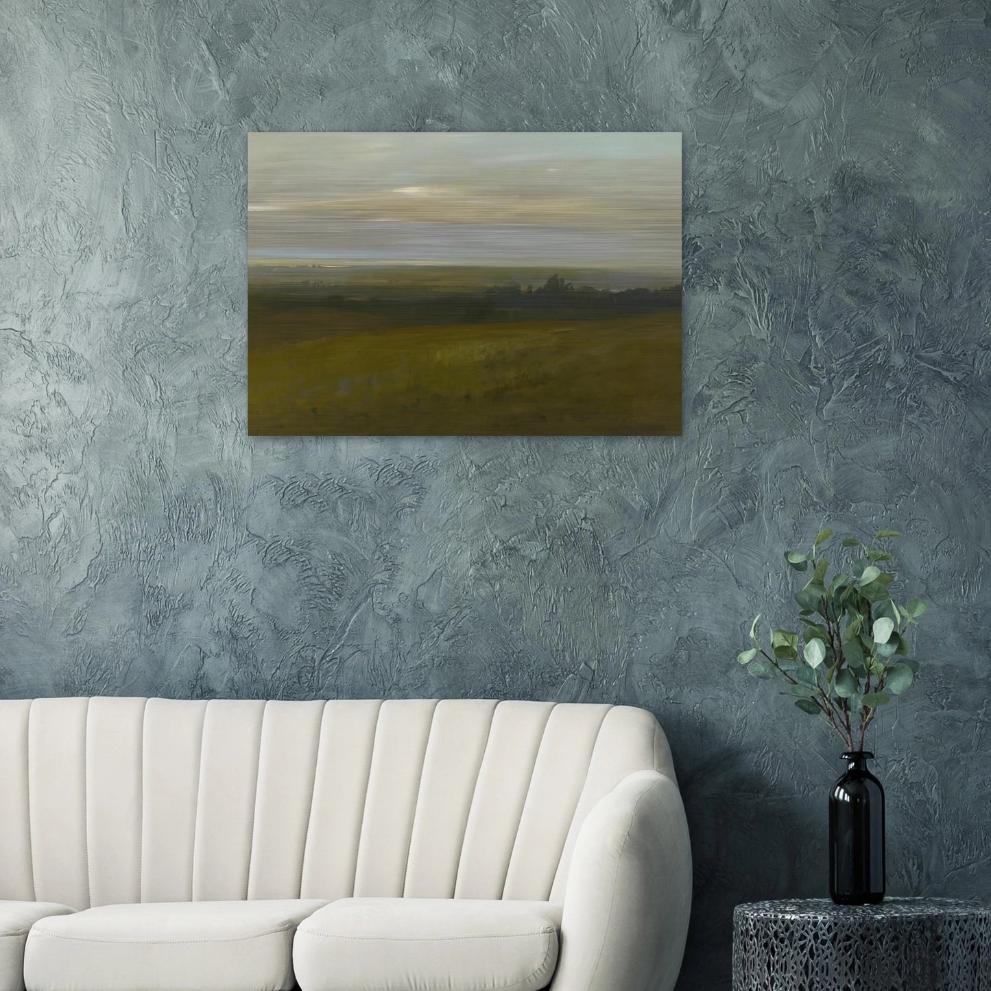 San Leandro Bay - Tonalism - Xavier Martinez Brushed Aluminum Print - 70x100 cm / 28x40 inches | Xavier Martinez Aluminum Print | Xavier Martinez Prints