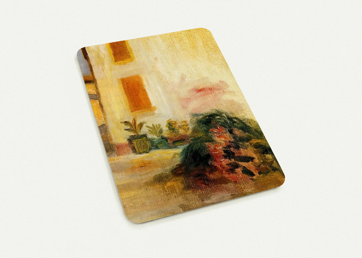 Farm Courtyard By Pierre-Auguste Renoir Pack of 10 Post Cards | Pierre-Auguste Renoir Post Cards | A6 (10.5 x 14.8 cm) - 4.1 x 5.8 inches