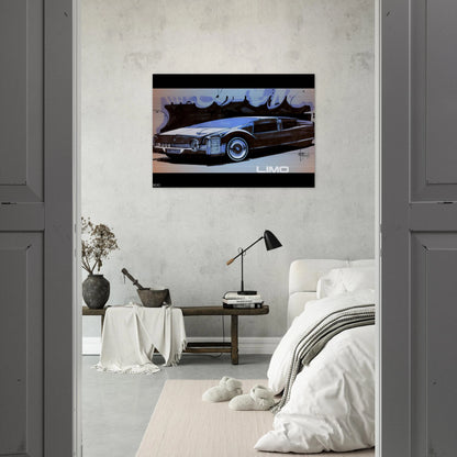 Syd Mead - Syd Mead Brushed Aluminum Print - 70x100 cm / 28x40 inches | Syd Mead Aluminum Print | Syd Mead Prints