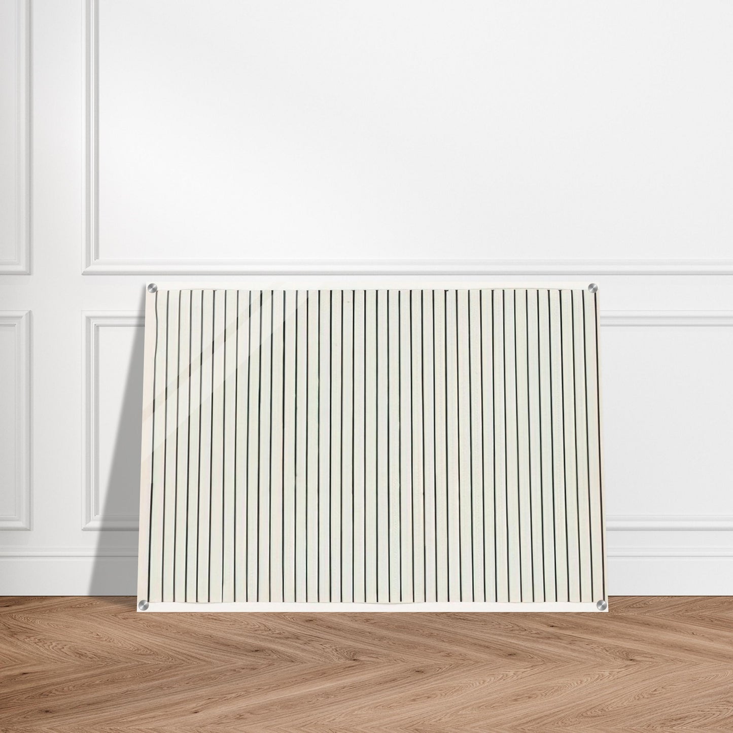 Vertical Lines from the series Line Form Color - Ellsworth Kelly Acrylic Print - 70x100 cm / 28x40″ inches