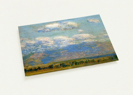 Mountain Home, Idaho By Childe Hassam Pack of 10 Post Cards | Childe Hassam Post Cards | A6 (10.5 x 14.8 cm) - 4.1 x 5.8 inches