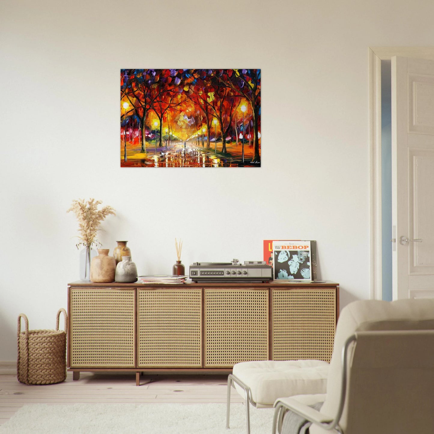 Leonid Afremov - Leonid Afremov Brushed Aluminum Print - 70x100 cm / 28x40 inches | Leonid Afremov Aluminum Print | Leonid Afremov Prints