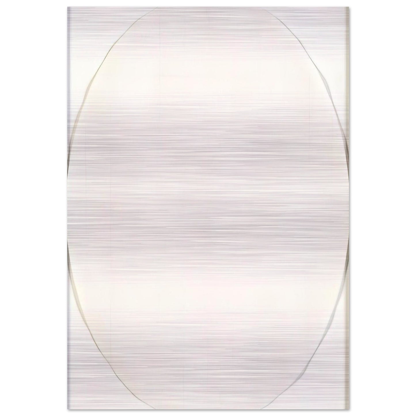 Koh-I-Noor 7H #1 - Robert Ryman Brushed Aluminum Print - 70x100 cm / 28x40 inches | Robert Ryman Aluminum Print | Robert Ryman Prints