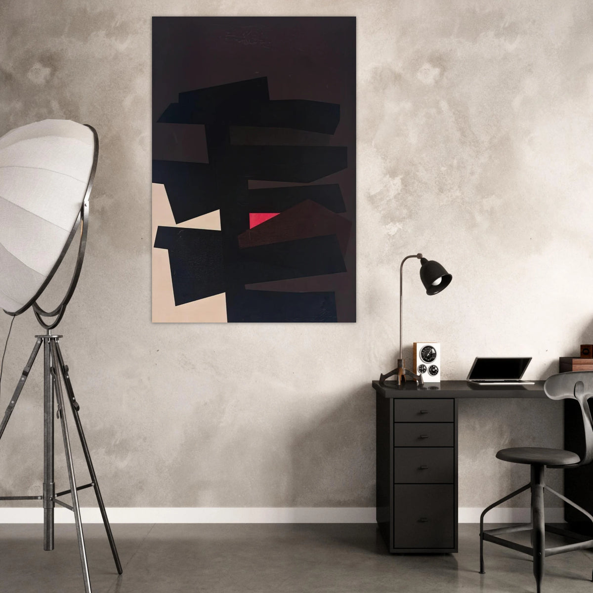 BB #8 - 1962 - Karl Benjamin Art Prints - 100x150 cm / 40x60″ inches | Karl Benjamin Poster | Karl Benjamin Prints
