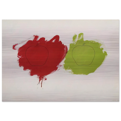 Cut - 1964 - Billy Apple Brushed Aluminum Print - 70x100 cm / 28x40 inches | Billy Apple Aluminum Print | Billy Apple Prints